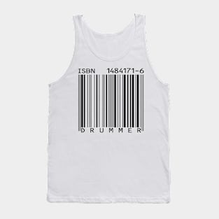 Drummer Barcode Tank Top